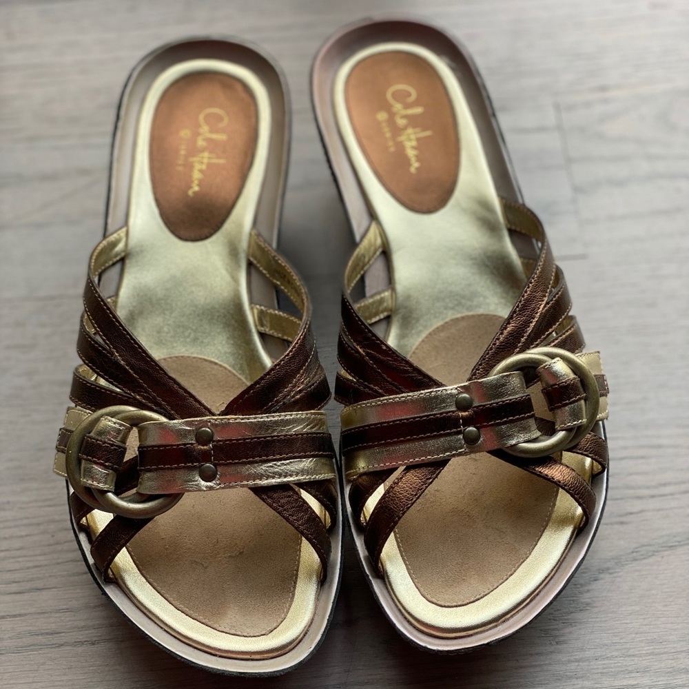 Cole Haan G Series w/Nike Air Wedged Sandal